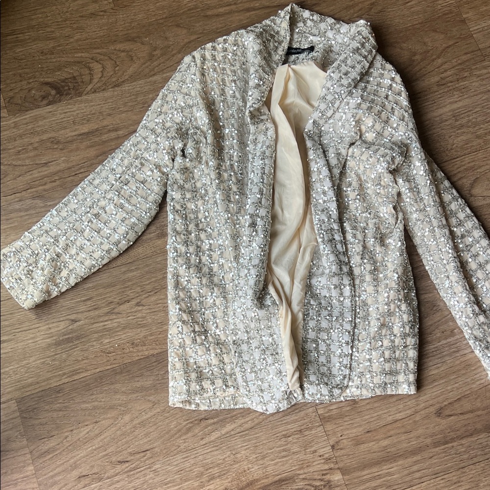 Elegant Cream Women's Jacket